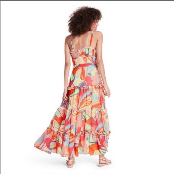 NWT Target x ALEXIS - Sleeveless Ruffle Dress - Picture 2 of 5